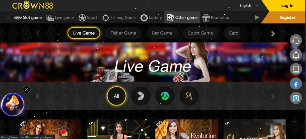 Crown88 Game