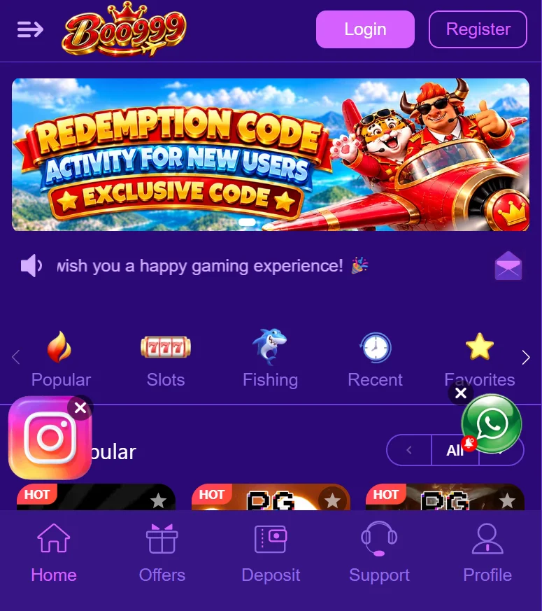 Boo999 Game
